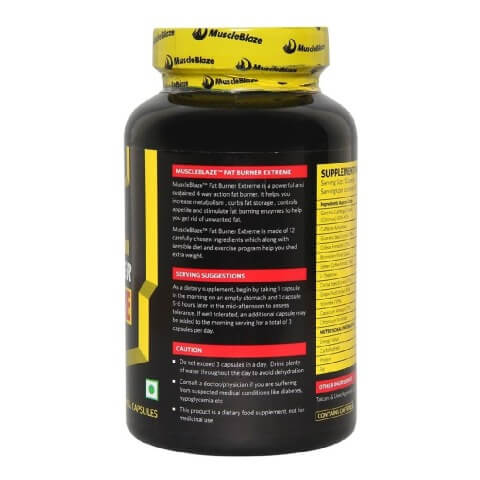 MuscleBlaze Fat Burner Extreme, 90 veggie capsule(s) Unflavoured MuscleBlaze Fat Burner Extreme, 90 veggie capsule(s) Unflavoured