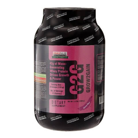 Magnus Nutrition Grow2Gain, Berry Blast 2.2 lb