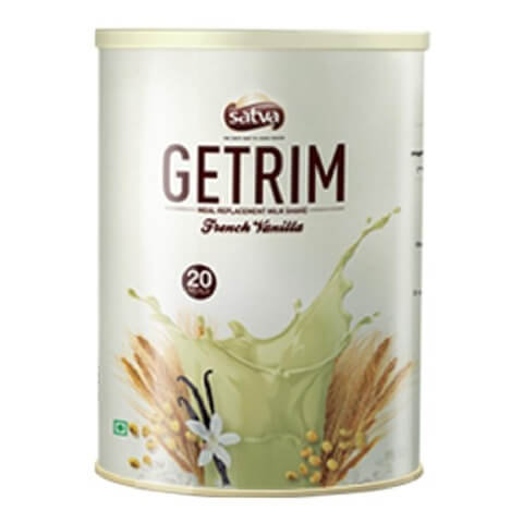Satva Getrim Meal Replacement Milk Shake,  0.5 kg  French Vanilla 