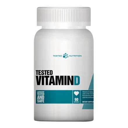 Tested Nutrition Vitamin D, 90 capsules Tested Nutrition Vitamin D, 90 capsules
