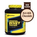 MuscleBlaze 100% Whey Protein Supplement Powder with Digestive Enzyme, 4.4 lb Rich Milk Chocolate Old 100% Whey Protein