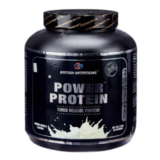 British Nutritions Power Protein, 5.5 lb French Vanilla