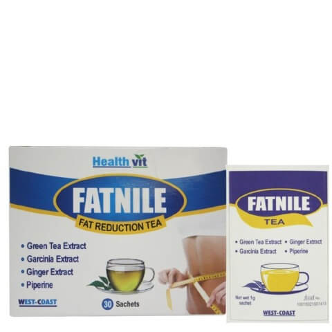 Healthvit Fatnile Fat Reduction Tea, 30 Piece(s)/Pack Natural Healthvit Fatnile Fat Reduction Tea, 30 Piece(s)/Pack Natural