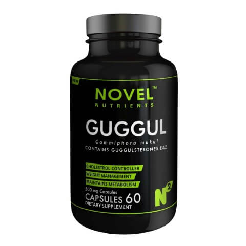 Novel Nutrients Guggul (500mg), 60 capsules Novel Nutrients Guggul (500mg), 60 capsules