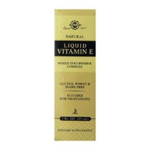 Solgar Vitamin E Liquid, 60 ml Solgar Vitamin E Liquid, 60 ml