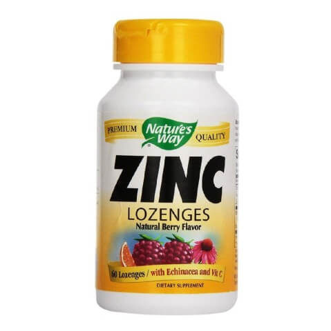 Nature's Way Zinc Lozenge, 60 Piece(s)/Pack