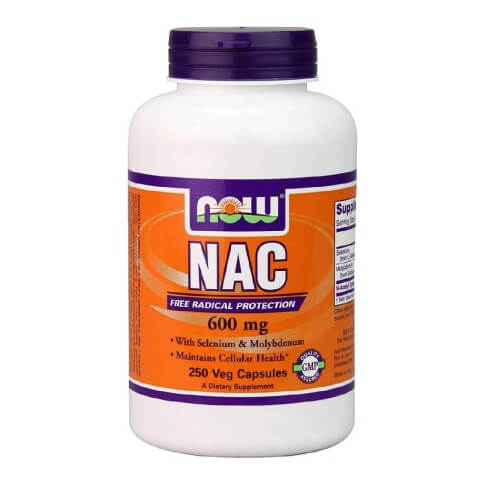 Now Nac-Acetyl Cysteine (600mg),  250 veggie capsule(s) 