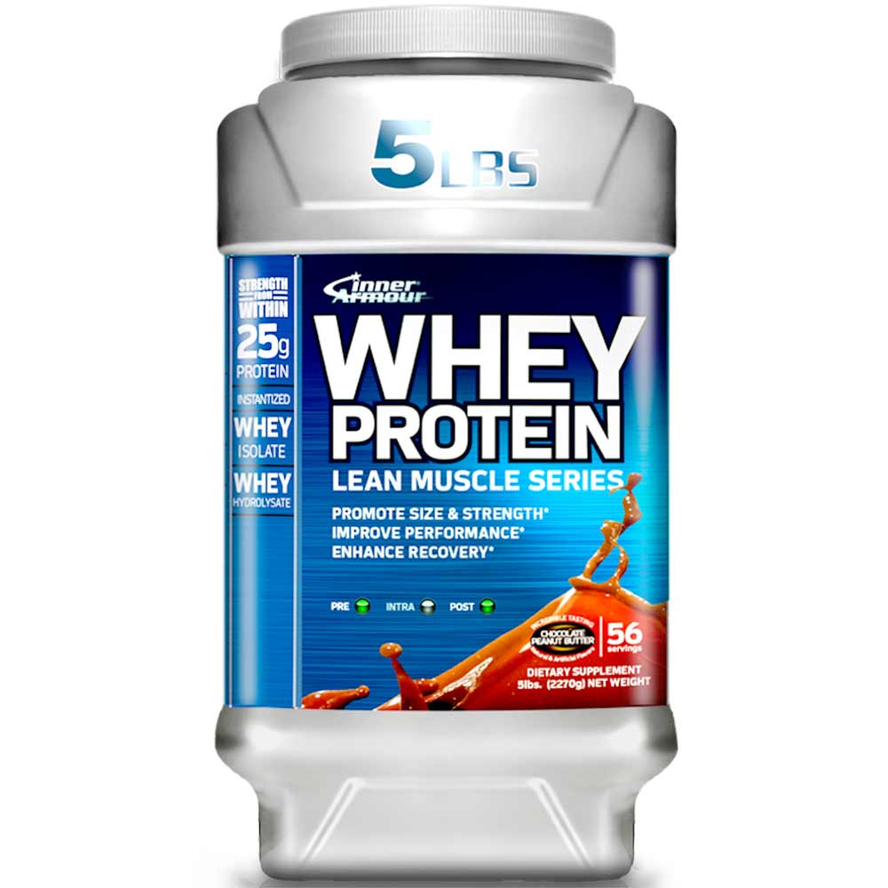Inner Armour Whey Protein Lean Muscle Series,  5 lb  Chocolate 