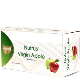 Nutrus Virgin Apple (Pack of 2), Natural 20 sachets/pack