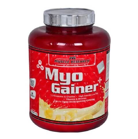 Muscle Research Myo-Gainer Plus,  4.4 lb  Banana 
