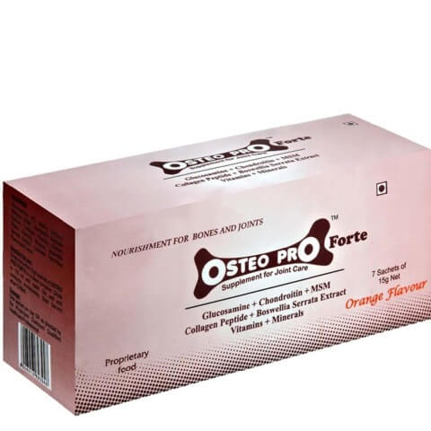 Hexagon Nutrition Osteo Pro DS & Forte, unflavoured 15 sachets/pack