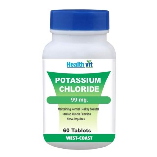 Healthvit Potassium Chloride (99mg), 60 tablet(s)