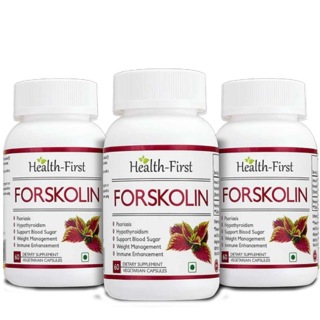 Health first Forskolin (Pack of 3), 60 veggie capsule(s) Unflavoured