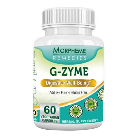 Morpheme Remedies G - Zyme (500 mg), 60 veggie capsule(s) Morpheme Remedies G - Zyme (500 mg), 60 veggie capsule(s)