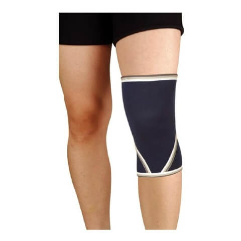 B Fit USA Knee Support (2010), Black & White Free Size B Fit USA Knee Support (2010), Black & White Free Size