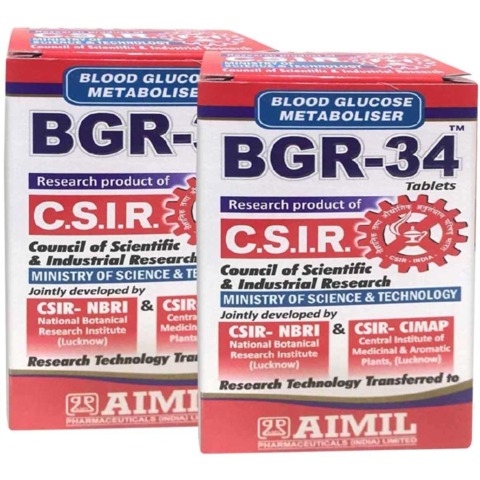 Aimil BGR-34 - Pack of 2 Aimil BGR-34 - Pack of 2