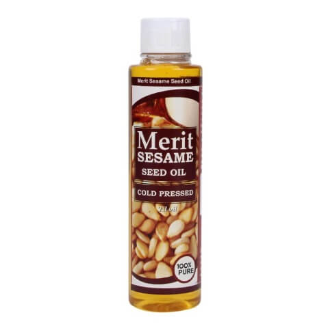 Merit Sesame Seed Oil,  250 ml  Skin & Hair Treatment 
