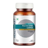 HealthKart Multivitamin Women with Ginseng, Ginkgo Biloba, Soya-Isoflavones & Lycopene,  90 tablet(s)  Unflavoured 