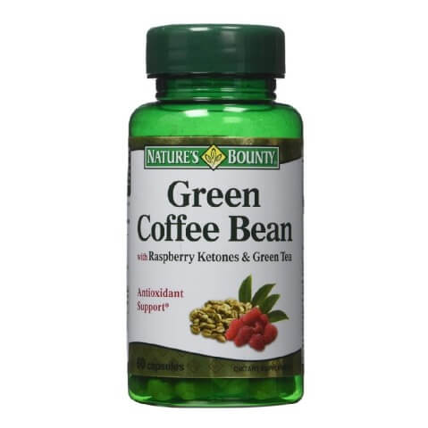 Nature's Bounty Green Coffee Bean, 60 capsules Raspberry Ketones & Green Tea Nature's Bounty Green Coffee Bean, 60 capsules Raspberry Ketones & Green Tea