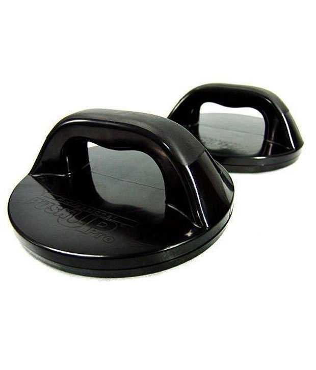 KOBO Rotating Push Up Bar,  Black  Free Size 