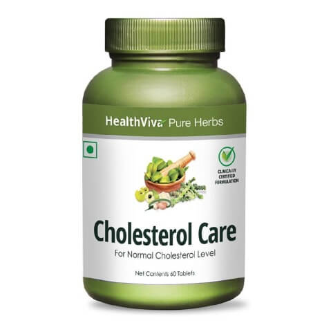 HealthViva Pure Herbs Cholesterol Care, 60 tablet(s) HealthViva Pure Herbs Cholesterol Care, 60 tablet(s)