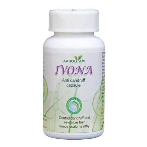 Aarogyam Ivona Anti Dandruff Capsule, 60 capsules Aarogyam Ivona Anti Dandruff Capsule, 60 capsules