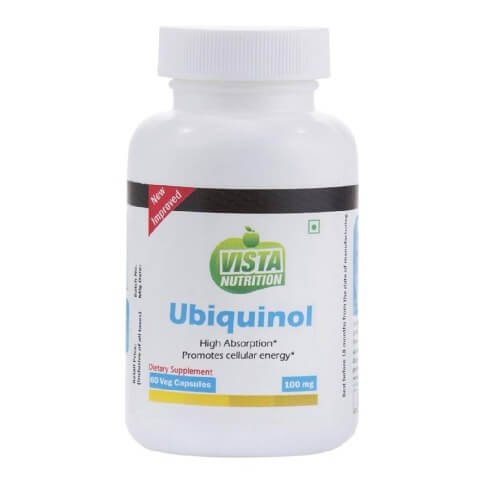 Vista Nutrition Ubiquinol (100mg), 60 veggie capsule(s) Vista Nutrition Ubiquinol (100mg), 60 veggie capsule(s)