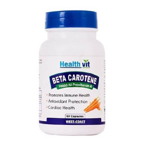 Healthvit Beta Carotene (10000 IU), 60 capsules Healthvit Beta Carotene (10000 IU), 60 capsules