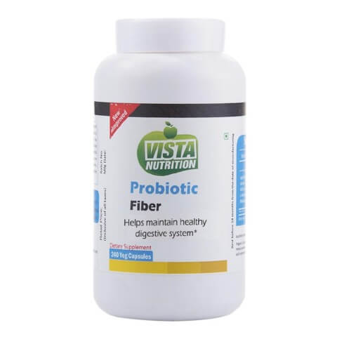 Vista Nutrition Probiotic Fiber, 240 capsules Vista Nutrition Probiotic Fiber, 240 capsules