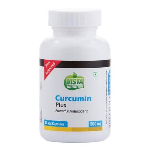 Vista Nutrition Curcumin Plus (500 mg), 60 veggie capsule(s) Vista Nutrition Curcumin Plus (500 mg), 60 veggie capsule(s)