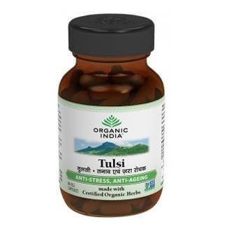 Organic India Tulsi, 60 capsules Organic India Tulsi, 60 capsules
