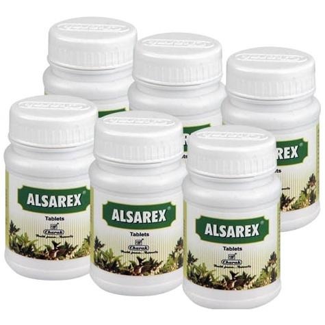 Charak Alsarex, 40 tablet(s) - Pack of 6 Charak Alsarex, 40 tablet(s) - Pack of 6
