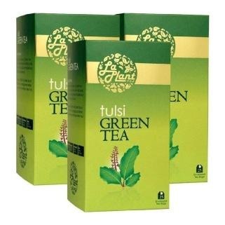 Laplant Tulsi Green Tea, 25 Piece(s)/Pack Tulsi - Pack of 3 Laplant Tulsi Green Tea, 25 Piece(s)/Pack Tulsi - Pack of 3