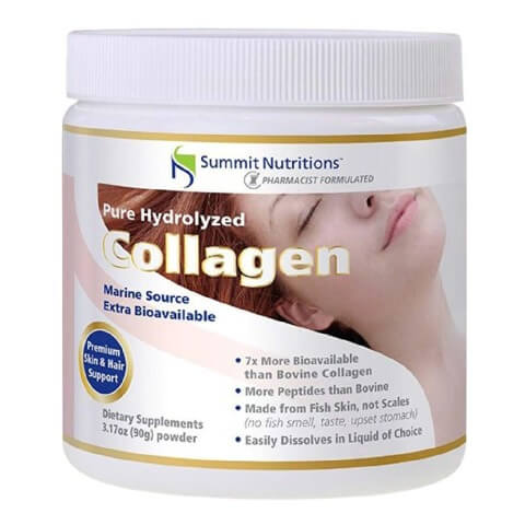 Summit Nutritions Pure Hydrolyzed Collagen, 90 g Unflavoured Summit Nutritions Pure Hydrolyzed Collagen, 90 g Unflavoured
