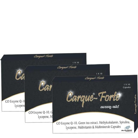 Globus Remedies Carque-Forte, 10 capsules - Pack of 3 Globus Remedies Carque-Forte, 10 capsules - Pack of 3