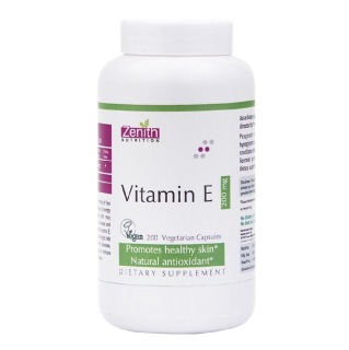 Zenith Nutrition Vitamin E, 200 capsules