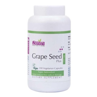 Zenith Nutrition Grape Seed Plus (250mg), 200 veggie capsule(s)