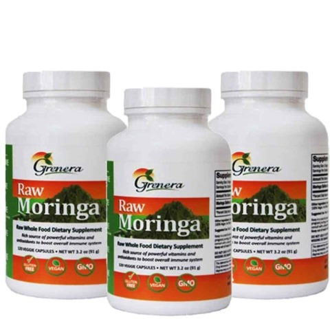 Grenera Raw Moringa Tablet, 120 tablet(s) - Pack of 3 Grenera Raw Moringa Tablet, 120 tablet(s) - Pack of 3