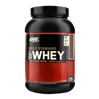 ON (Optimum Nutrition) Gold Standard 100% Whey Protein, 2 Lb Extreme Milk Chocolate