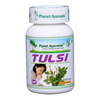 Planet Ayurveda Tulsi (500 mg), 60 veggie capsule(s)