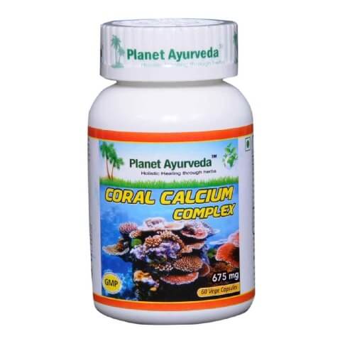 Planet Ayurveda Coral Calcium Complex (675 mg), 60 capsules Planet Ayurveda Coral Calcium Complex (675 mg), 60 capsules
