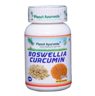 Planet Ayurveda Boswellia+Curcumin, 60 capsules