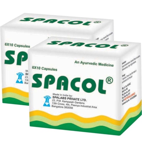Kairali Spacol, 60 capsules - Pack of 2 Kairali Spacol, 60 capsules - Pack of 2