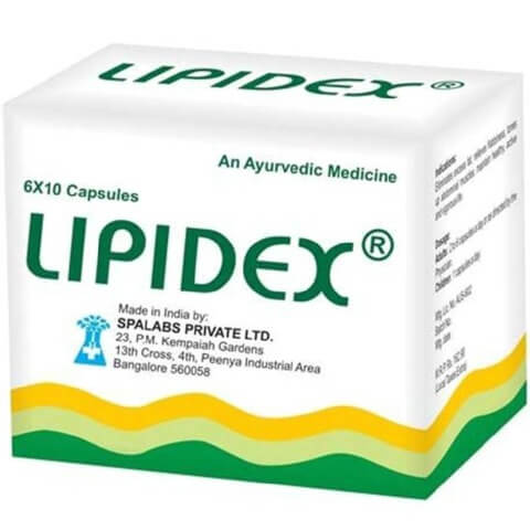 Kairali Lipidex, 60 capsules Kairali Lipidex, 60 capsules