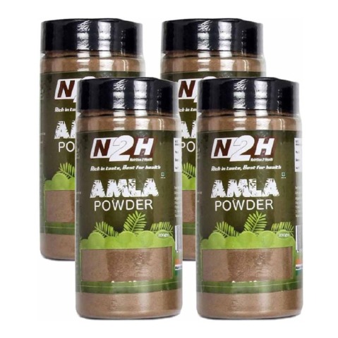 N2H Amla Powder, 200 g - Pack of 4 N2H Amla Powder, 200 g - Pack of 4