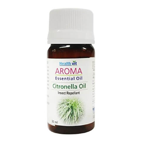Healthvit Aroma Citronella Essential Oil, 30 ml for All Skin Types Healthvit Aroma Citronella Essential Oil, 30 ml for All Skin Types