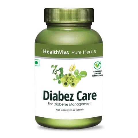 HealthViva Pure Herbs Diabez Care, 60 tablet(s) HealthViva Pure Herbs Diabez Care, 60 tablet(s)