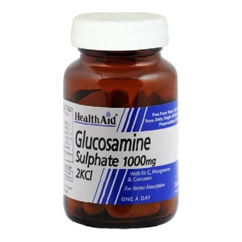 HealthAid Glucosamine Sulphate 2KCI (1000 mg), 30 tablet(s) HealthAid Glucosamine Sulphate 2KCI (1000 mg), 30 tablet(s)