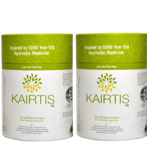 Kairali Kairtis Oil With Medicated Bundel, 55 ml - Pack of 2 Kairali Kairtis Oil With Medicated Bundel, 55 ml - Pack of 2
