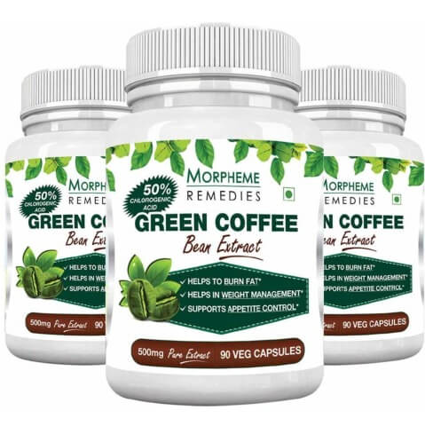 Morpheme Remedies Green Coffee Bean Extract (500mg) Buy 2 Get 1 Free, 90 veggie capsule(s) Morpheme Remedies Green Coffee Bean Extract (500mg) Buy 2 Get 1 Free, 90 veggie capsule(s)